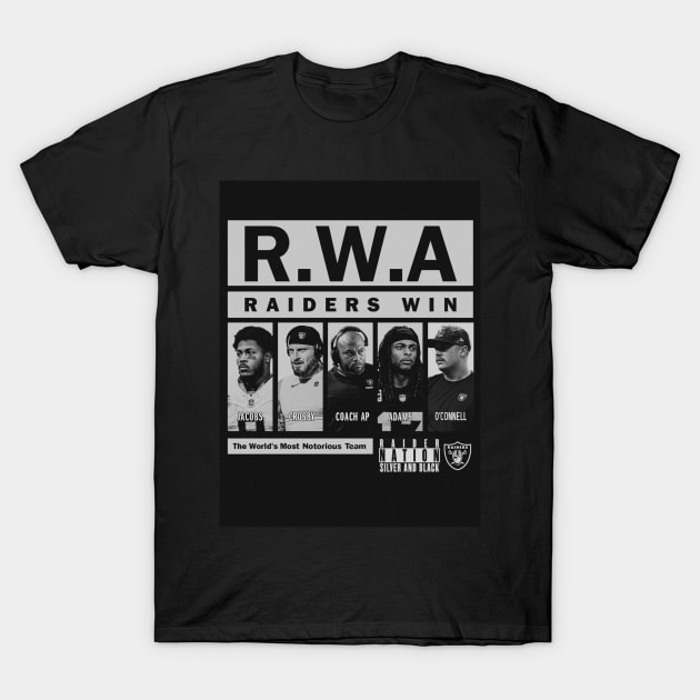 R.W.A Raiders T-Shirt by Spotlight Football Talk